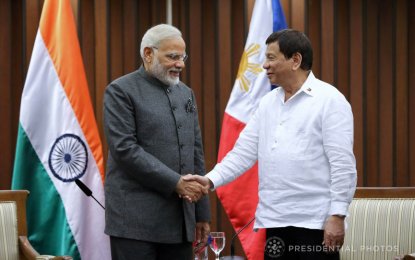 PRRD meets with India’s PM Modi